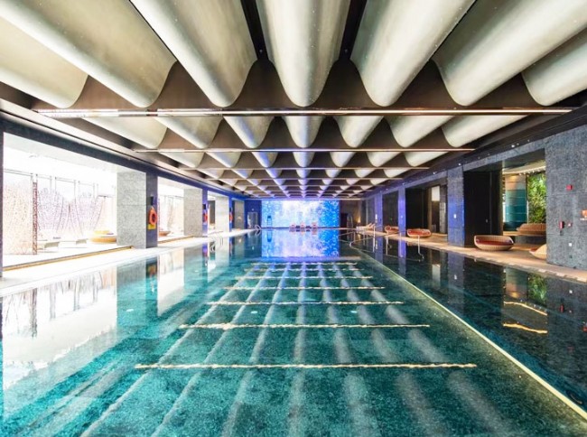 郑州网站建设西安W酒店泳池